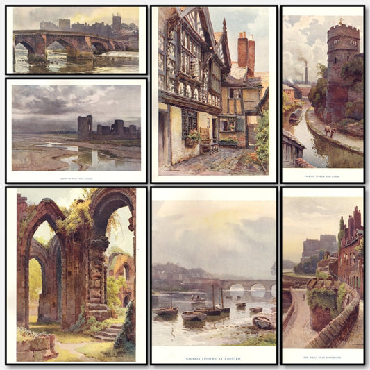 Chester 1911 - Ernest Haslehust - 12 images | A snapshot of some of the images