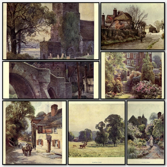 Dickens-Land 1911 - Ernest Haslehust - 12 images | A snapshot of some of the images