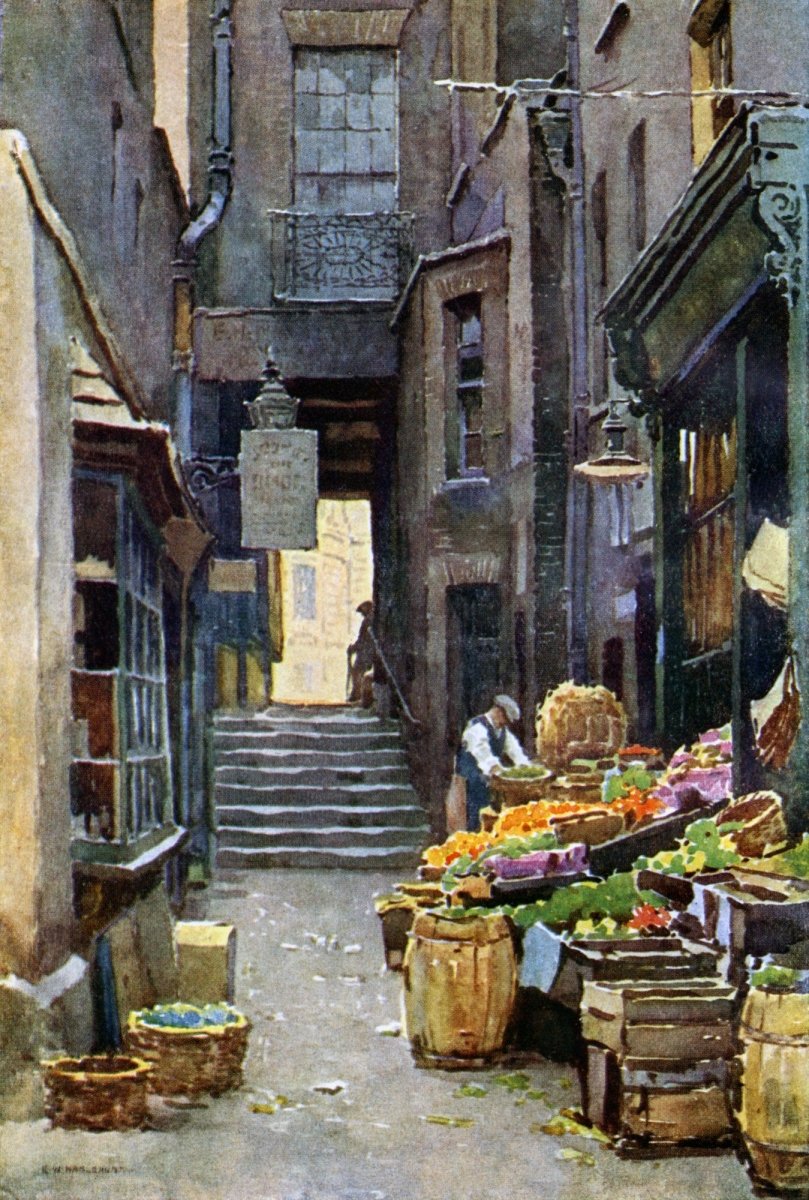 In London's By-ways 1925 - Ernest Haslehust - 12 images | Dimensions 2623 x 3888 pixels