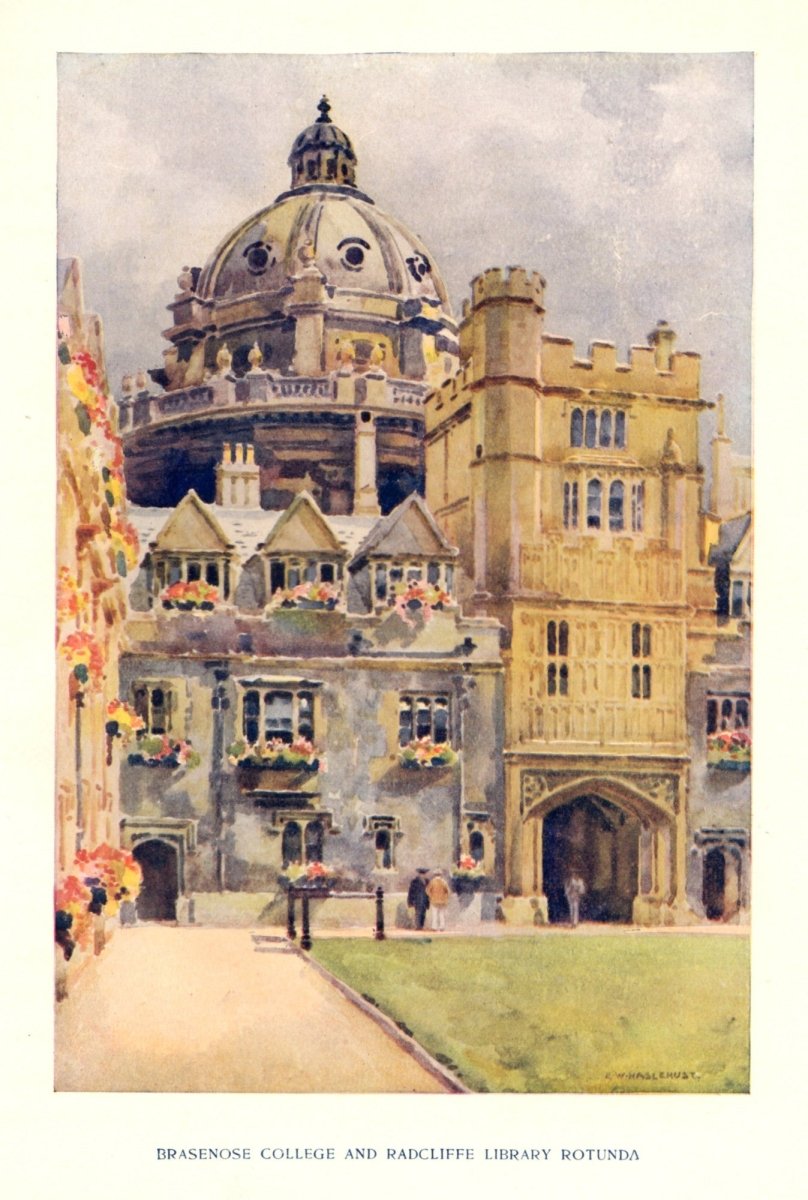 Oxford 1910 - Ernest Haslehust - 12 images | Dimensions 3030 x 4500 pixels
