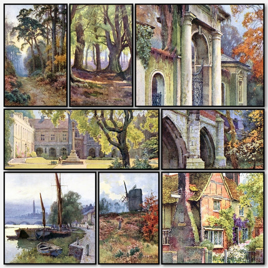 Rambles in Greater London 1924 - Ernest Haslehust | A snapshot of some of the images