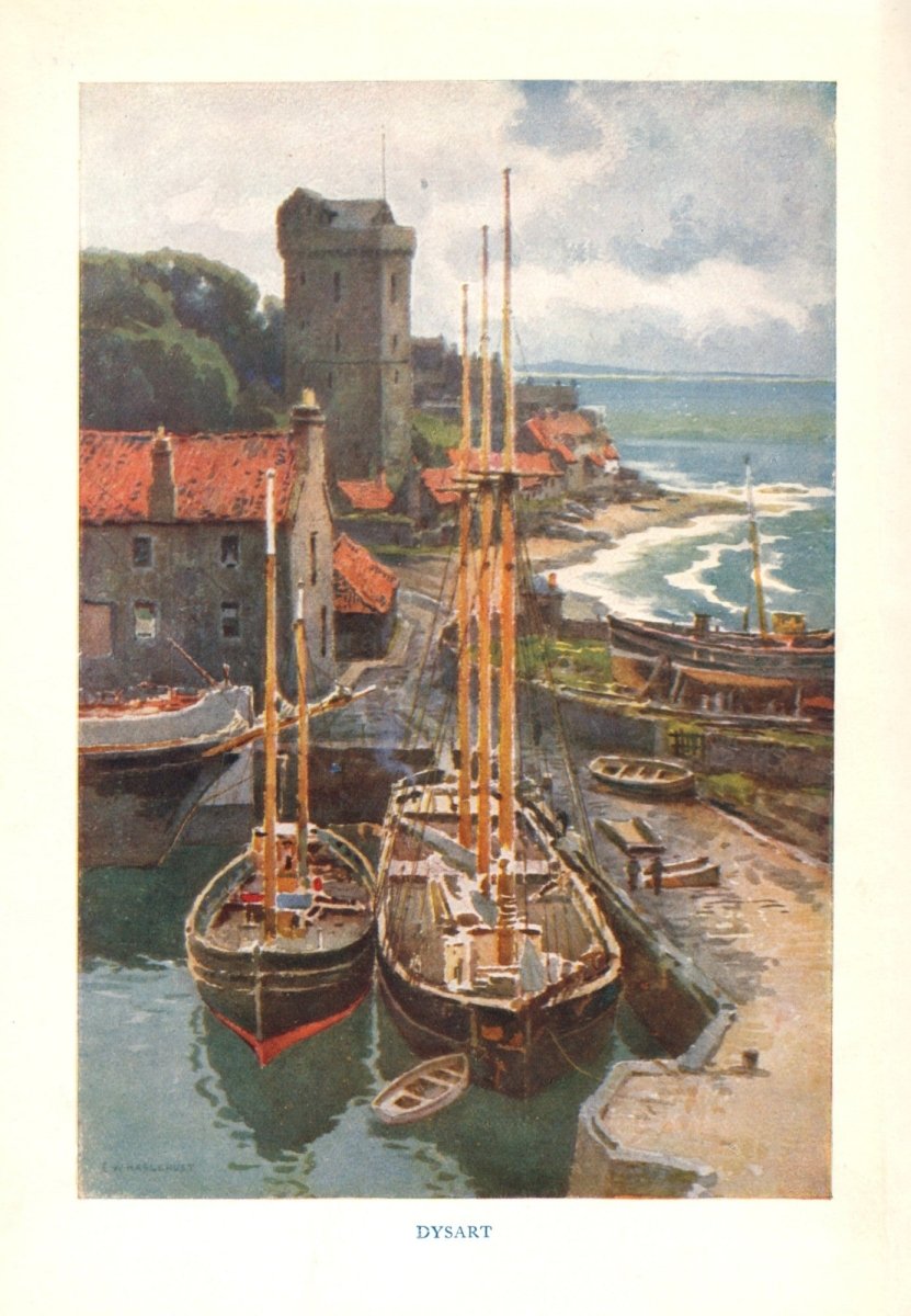 The Shores of Fife 1922 - Ernest Haslehust - 12 images | Dimensions 3185 x 4599 pixels
