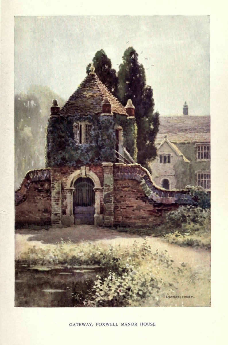 The Heart of Wessex 1910 - Ernest Haslehust - 12 images | Dimensions 2373 x 3584 pixels