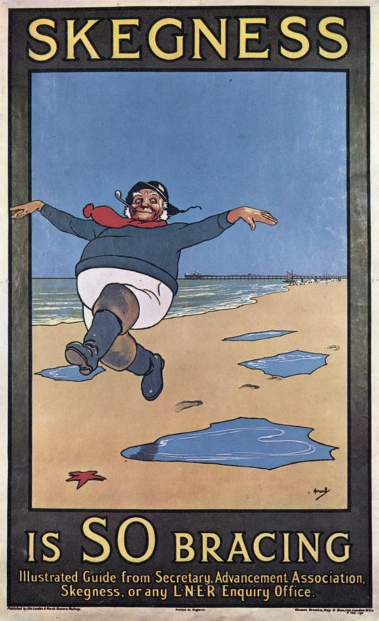 John Hassall - Skegness is so Bracing | Dimensions 3704 x 6064 pixels