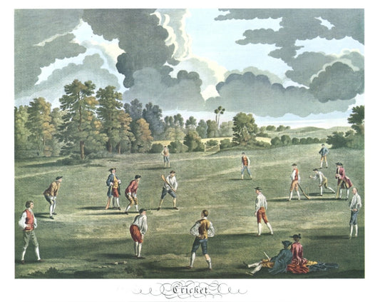 Francis Hayman, Royal Academy Cricket Club Marylebone Fields | Dimensions 7950 x 6310 pixels