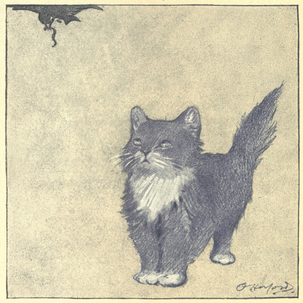 The Rubaiyat of a Persian Kitten 1906 - Oliver Herford | Dimensions 2340 x 2364 pixels