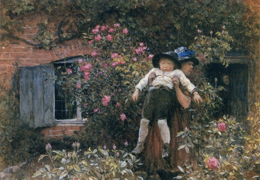 Hubert von Herkomer (1849-1914) - The Naughty Boy 1888 | Dimensions 4728 x 3264 pixels