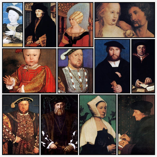 Hans Holbein the Younger Artwork in the Public Domain | A snapshot of some of the images
