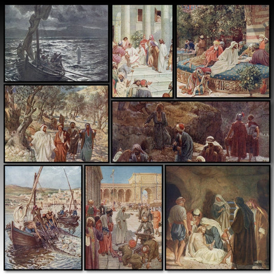 The Life of Jesus of Nazareth 1906 - William Hole | A snapshot of some of the images
