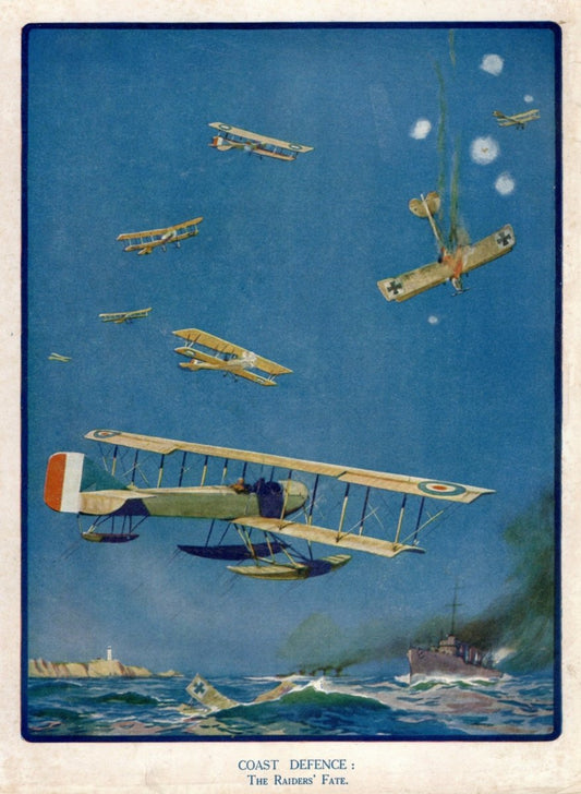 William H. Holloway (1878-1925) - Coast Defence 1919 | Dimensions 3879 x 5301 pixels