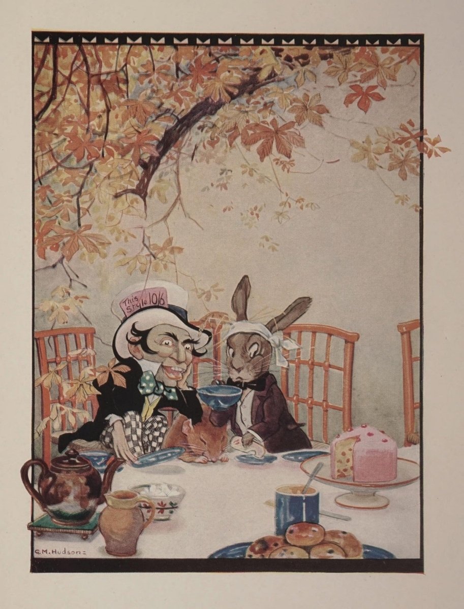 Alice's Adventures in Wonderland 1922 - Gwynedd Hudson | Dimensions 2976 x 3912 pixels