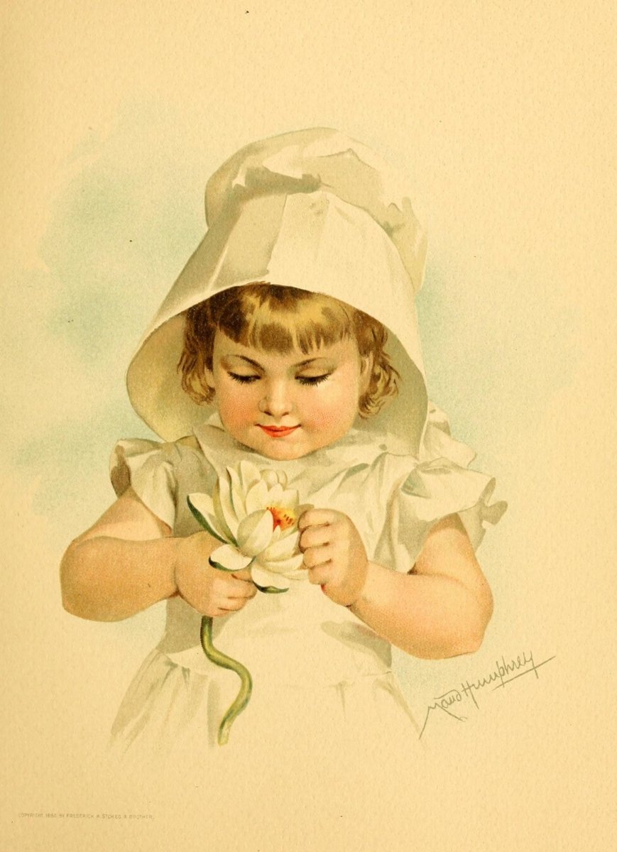 Children of Summer 1888 - Maud Humphrey - 6 images | Dimensions 1927 x 2662 pixels