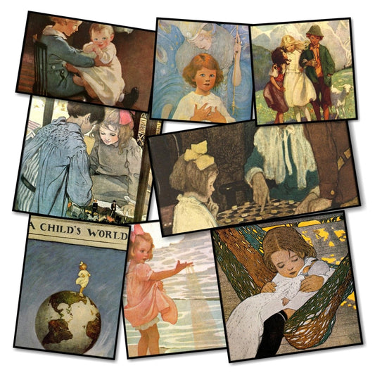 Jessie Willcox Smith Public Domain Illustrations to Download | Digital Download - 242 images