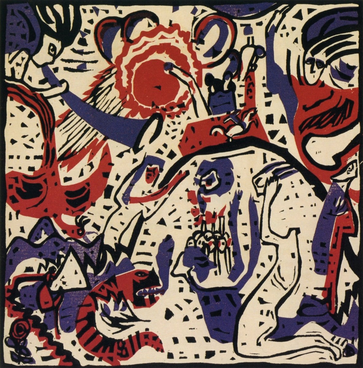 Wassily Kandinsky Public Domain Images to Download | Dimensions 4568 x 4632 pixels
