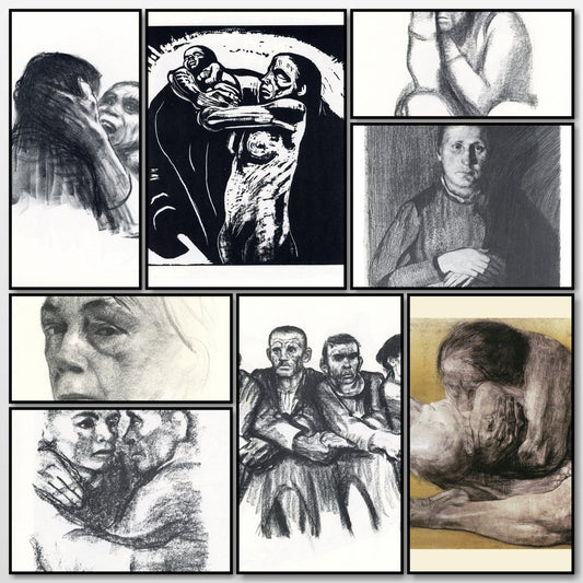 Käthe Kollwitz Public Domain Images to Download | A snapshot of some of the images