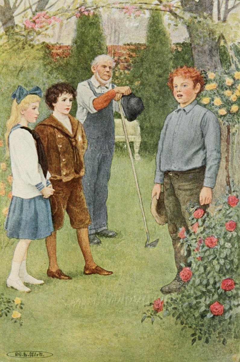 The Secret Garden 1911 - Maria Kirk - 4 images | Dimensions 1770 x 2670 pixels