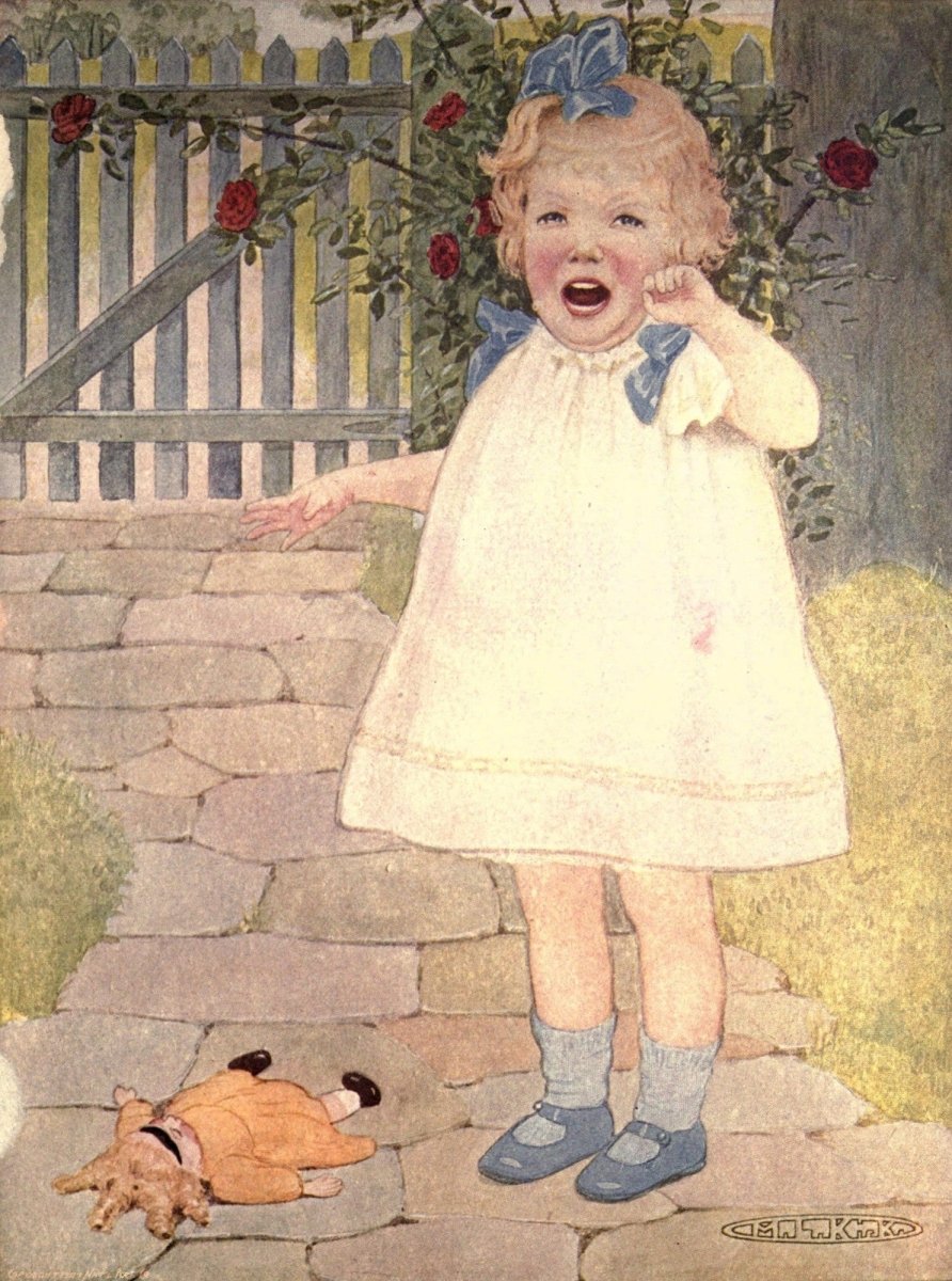 The Children's book 1915 - Maria Kirk - 2 images | Dimensions 2385 x 3210 pixels