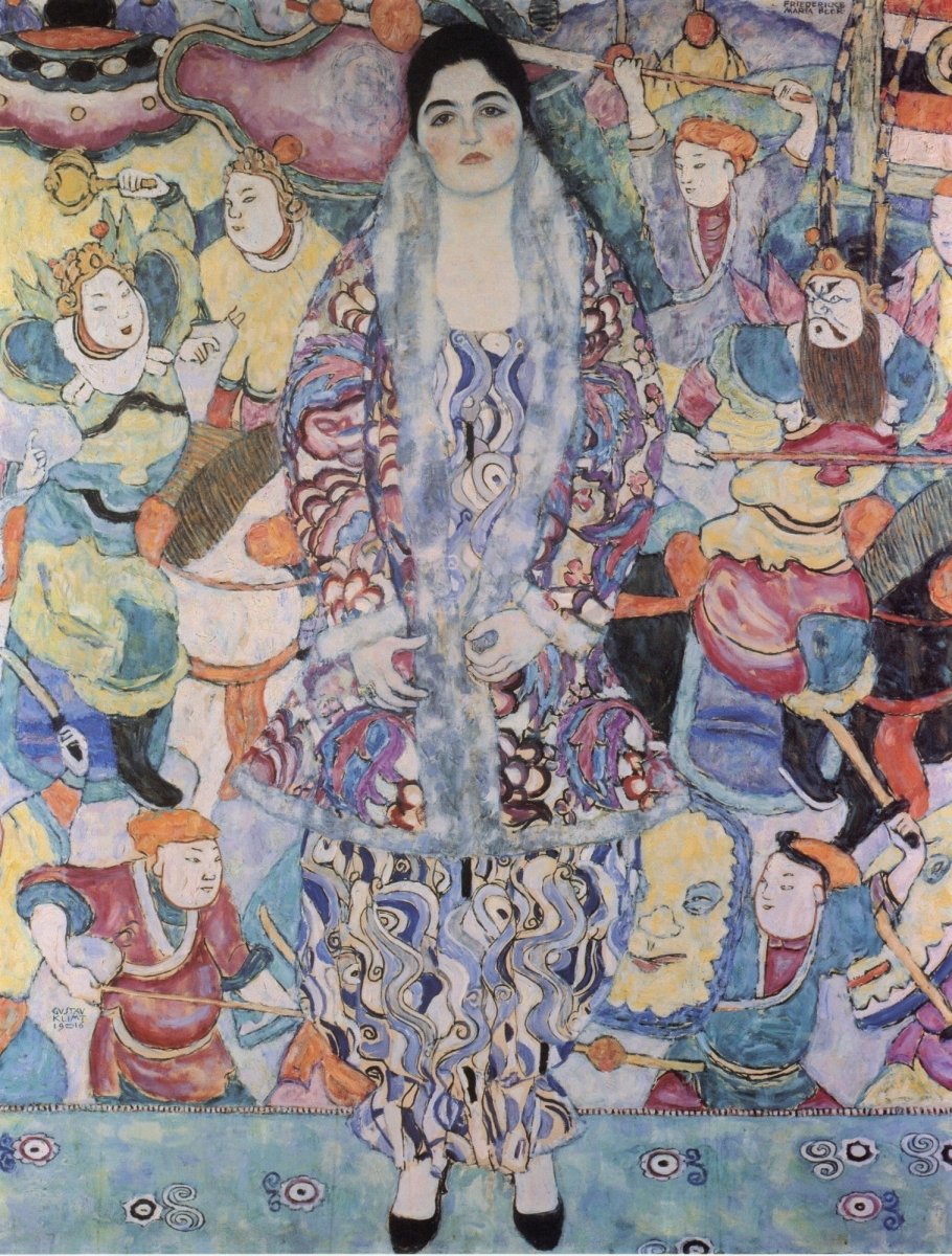 Gustav Klimt Public Domain Images including The Kiss | Dimensions 4610 x 6080 pixels