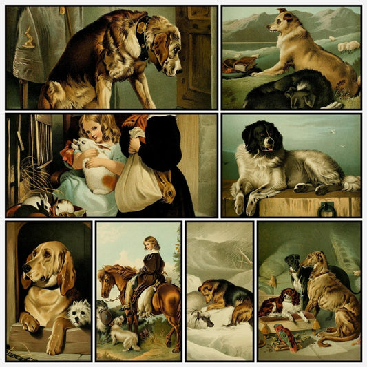 The Shepherd's Dog 1870 - Edwin Landseer - 8 images | A snapshot of the images