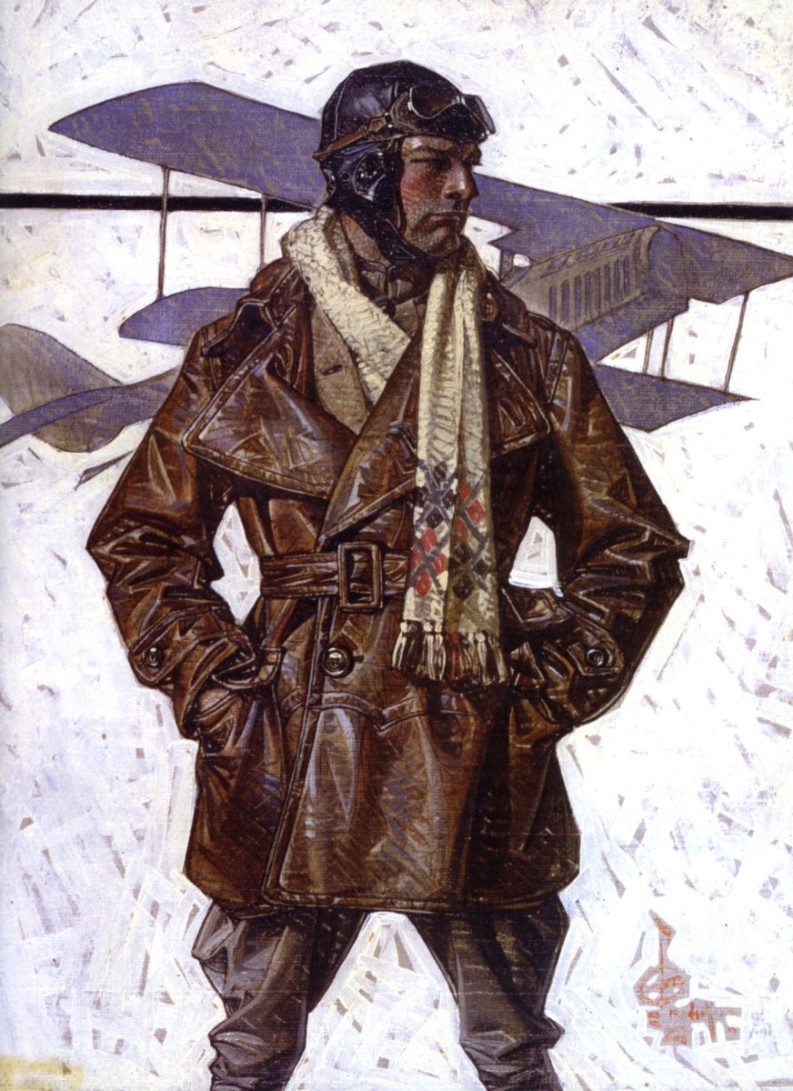 Joseph C. Leyendecker - Artwork for Collier's cover 1917 | Dimensions 4990 x 6870 pixels
