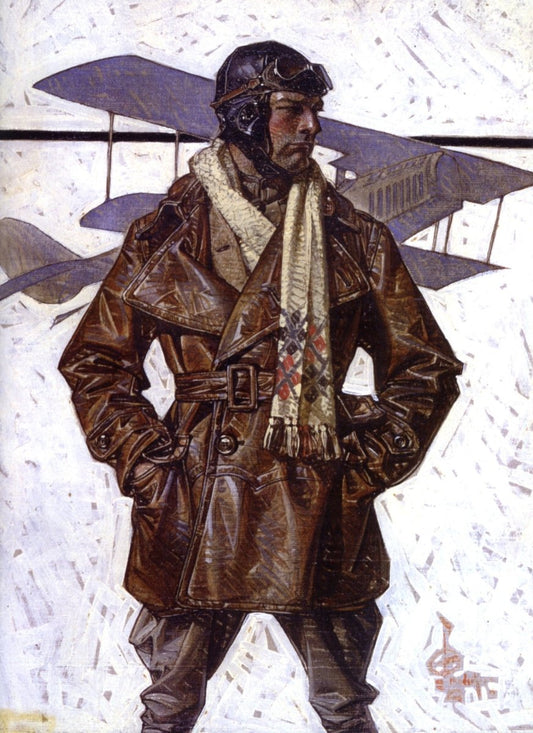 Joseph C. Leyendecker - Artwork for Collier's cover 1917 | Dimensions 4990 x 6870 pixels