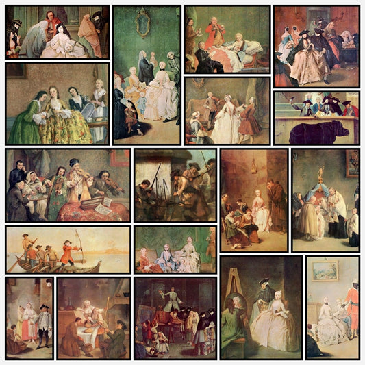 Pietro Longhi Public Domain Images to Download | A snapshot of the images