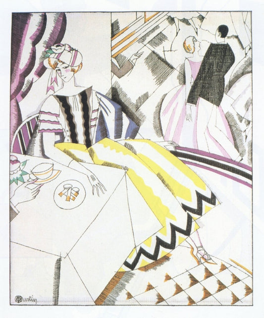 Charles Martin (1884-1934) - Pinet Shoes 1922 | Dimensions 4944 x 5952 pixels