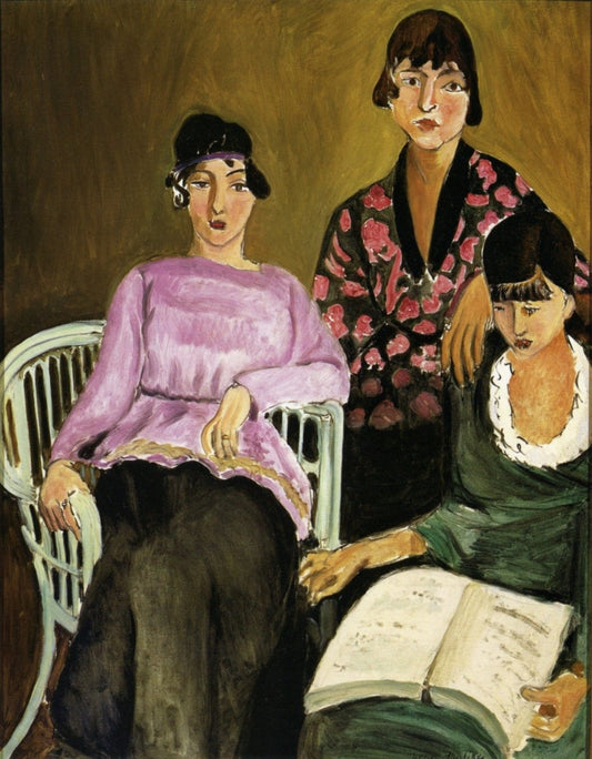 Henri Matisse (1869-1954) - The Three Sisters (1917) to Download | Dimensions 3395 x 4354