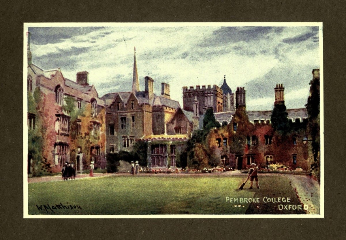 Fifty water-colour drawings of Oxford 1912 William Matthison | Dimensions 2608 1812 pixels