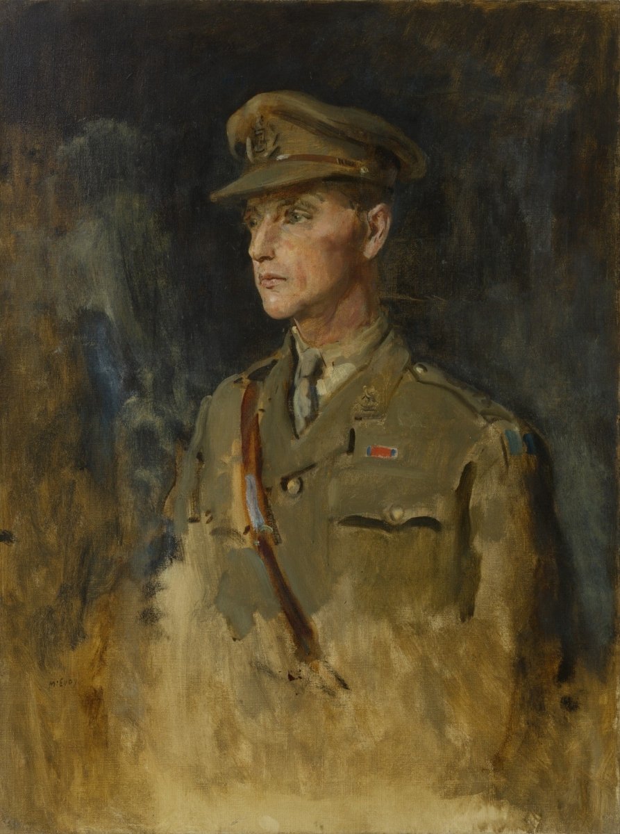 Ambrose McEvoy - Commander W M Le C Egerton, Dso, Rnvr | Dimensions 10609 x 14253 pixels