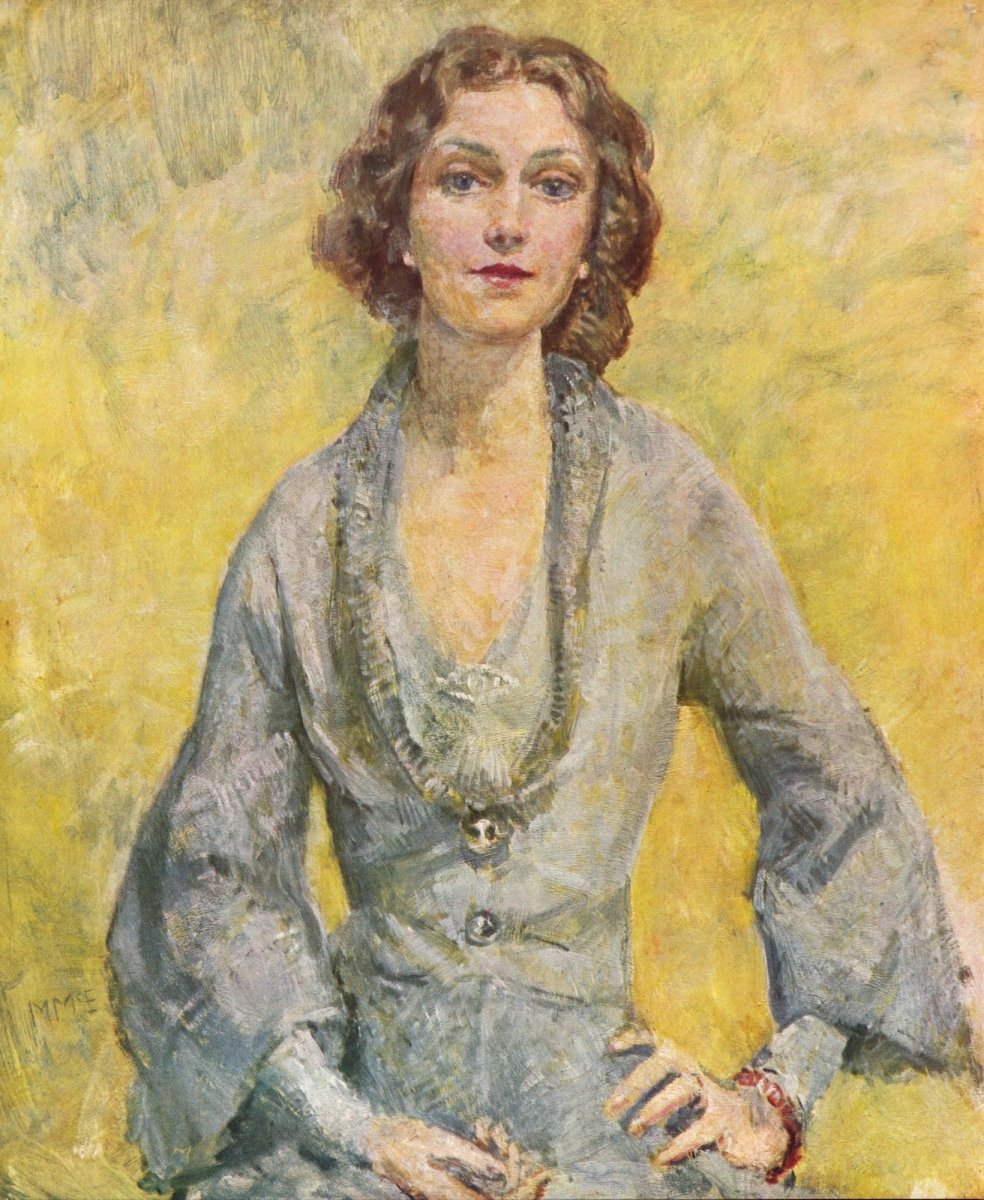 Mary McEvoy - Portrait of the Duchess of Leinster | Dimensions 4590 x 5598 pixels