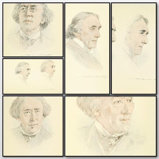 Henry Irving 1906 - Mortimer Menpes - 8 images | A snapshot of some of the images