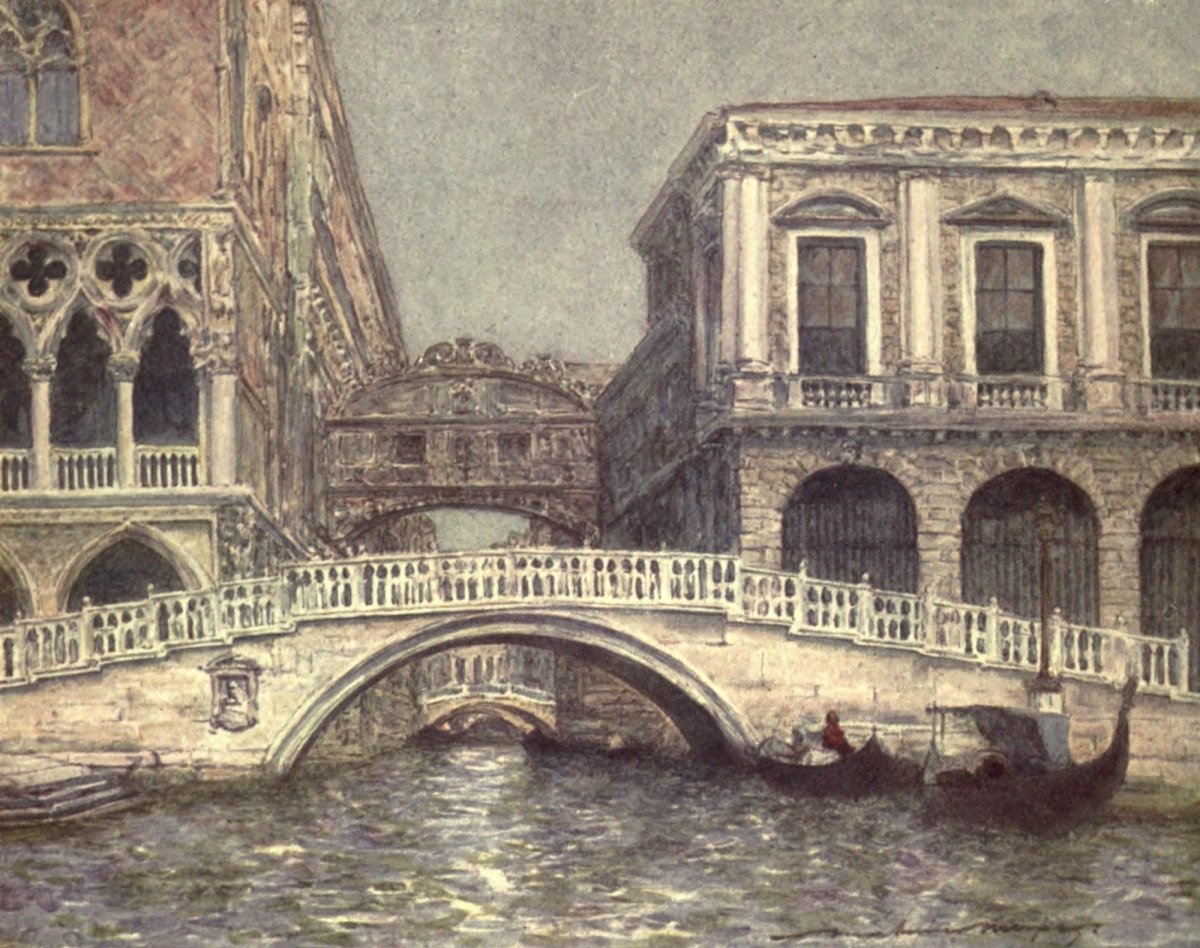 Venice 1912 - Mortimer Menpes - 74 images | Dimensions 2188 x 1728 pixels