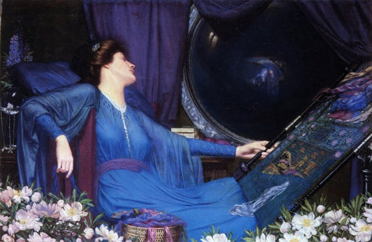 Sidney Meteyard - I am half-sick of Shadows, said the Lady of Shalott | Dimensions 5460 x 3560 pixels
