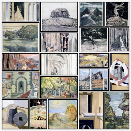 Paul Nash Public Domain Images to Download | A snapshot of some of the images