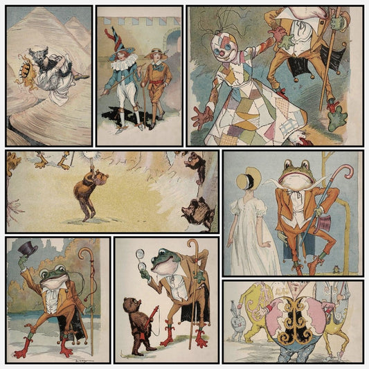 The Lost Princess of Oz 1917 - John R. Neill - 12 images | A snapshot of some of the images