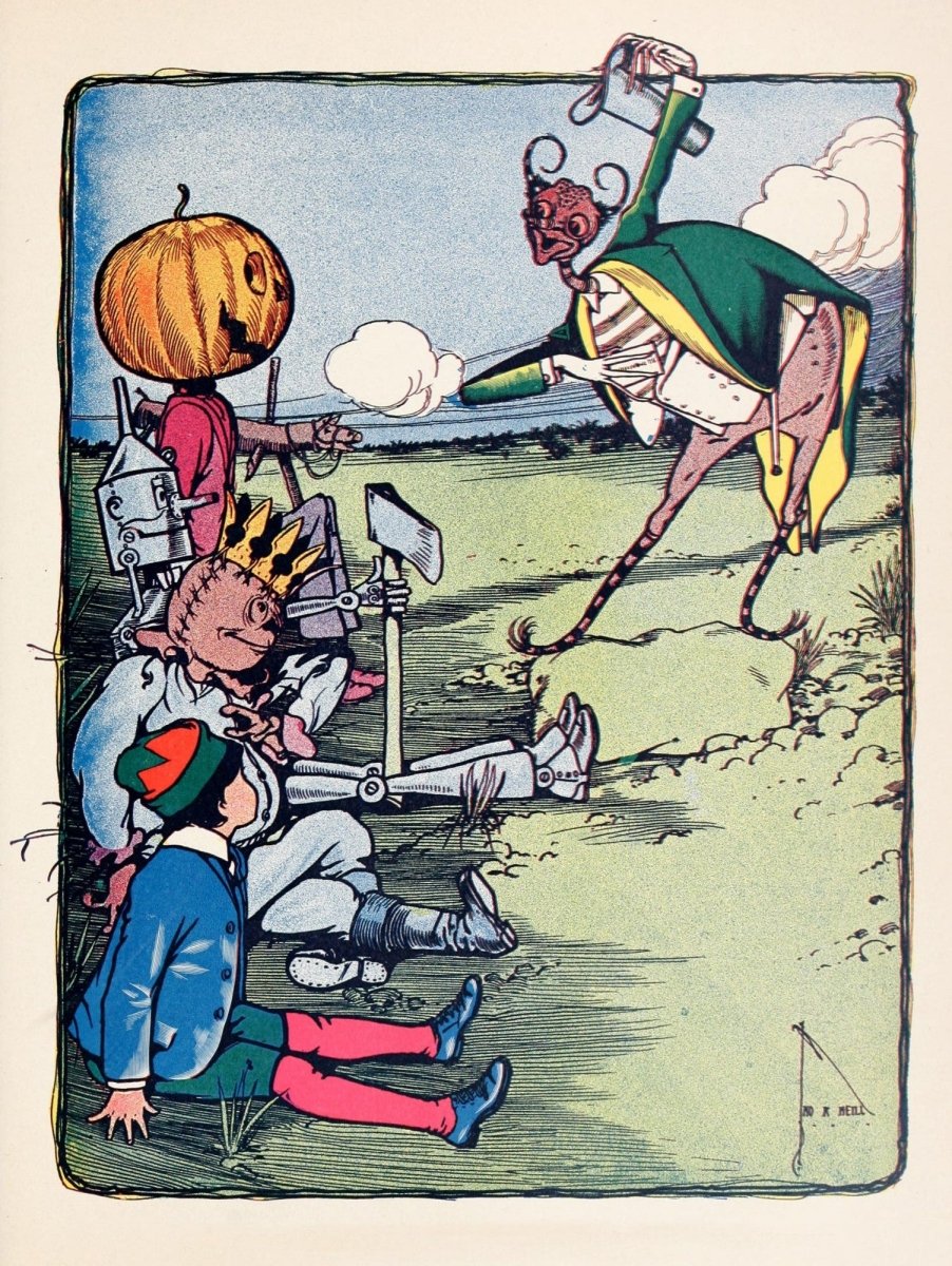 The Marvelous Land of Oz 1905 - John R. Neill - 28 images | Dimensions 2364 x 3144 pixels