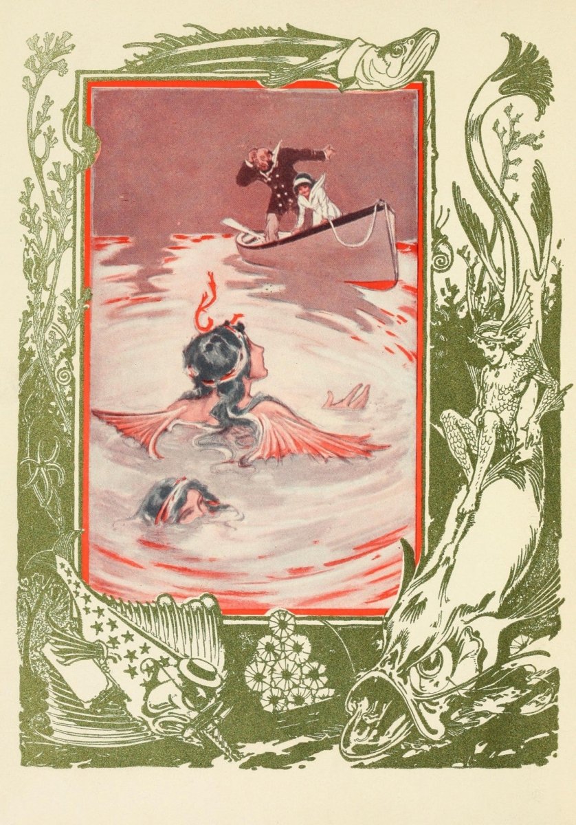 The Sea Fairies c.1911 - John R. Neill - 36 images | Dimensions 2357 x 3374 pixels