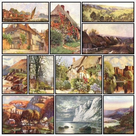 Britain Beautiful Vol.IV 1920 - G.F. Nicholls (1857-1939) | A snapshot of the images