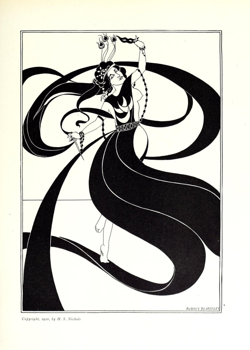 Aubrey Beardsley Fakes (1920) - 50 Public Domain Images | Dimensions 2622 x 3666 pixels