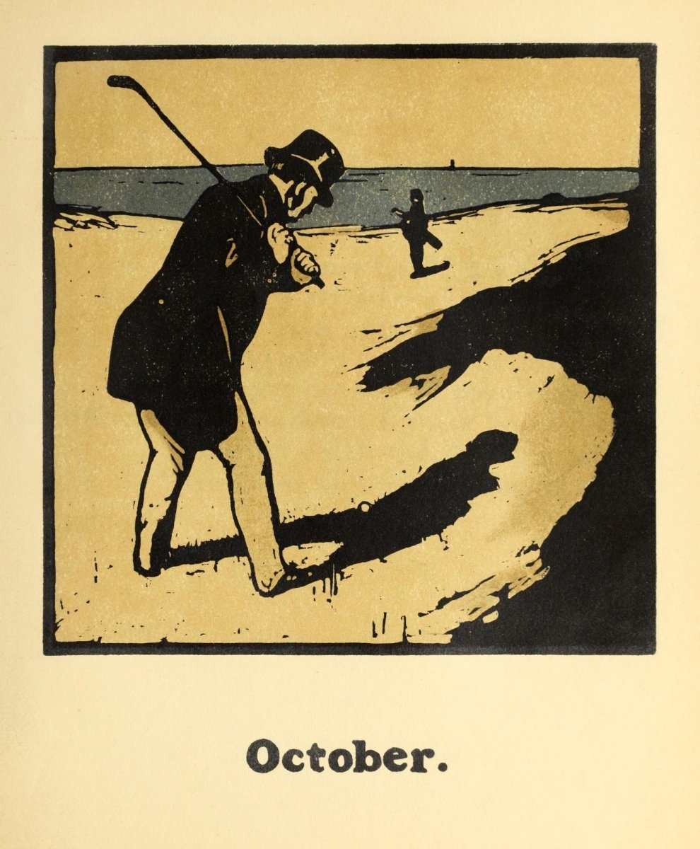 An Almanac of Twelve Sports 1897 - William Nicholson | Dimensions 3167 x 3839 pixels