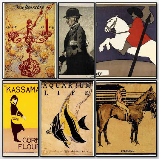 Beggarstaffs & Graphic Work - Nicholson, W. & Pryde, J. | A snapshot of some of the images