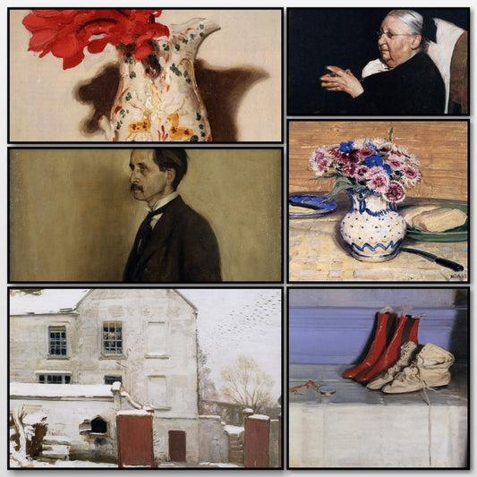 Paintings & Drawings - William Nicholson - 70 images | A snapshot of some of the images