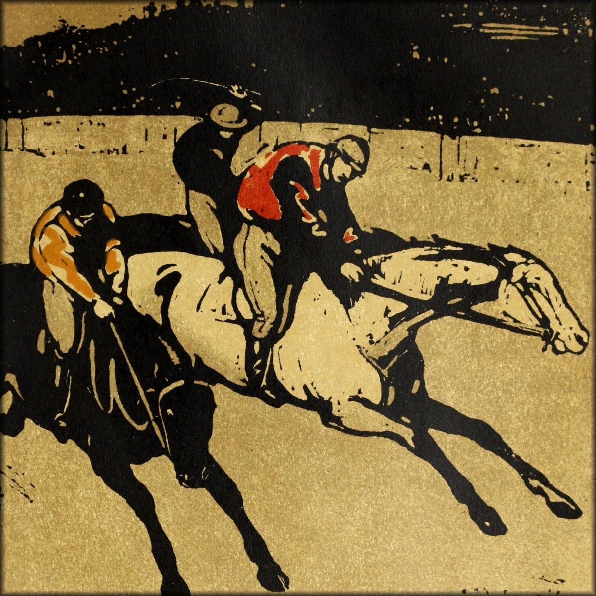 William Nicholson Public Domain Images to Download | An Almanac of Twelve Sports (1897) - 12 images