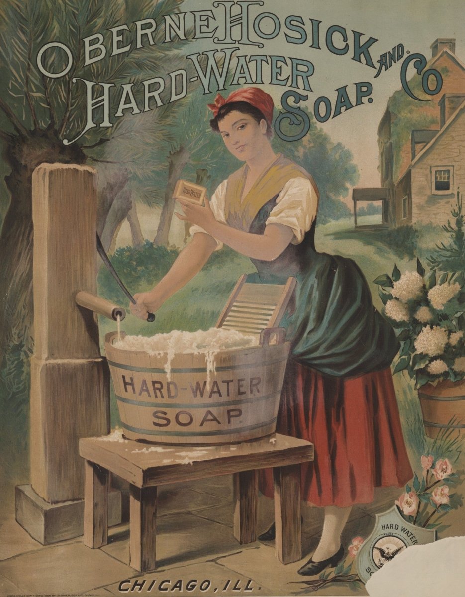Oberne Hosick and Co. hard-water soap 1886 | Dimensions 6435 x 8261 pixels
