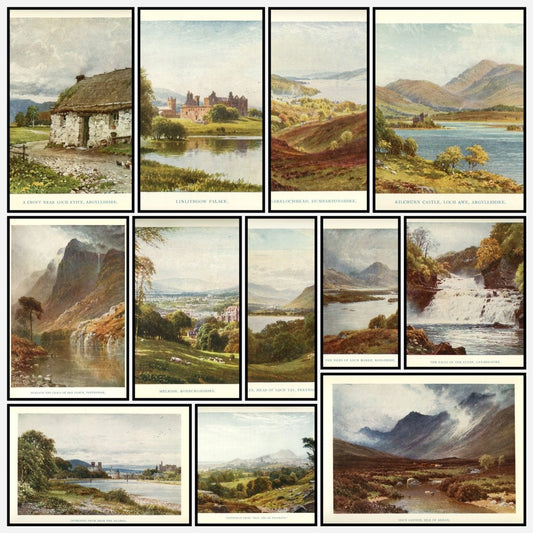 Scotland 1927 - H. Sutton Palmer - 32 images | A snapshot of some of the images