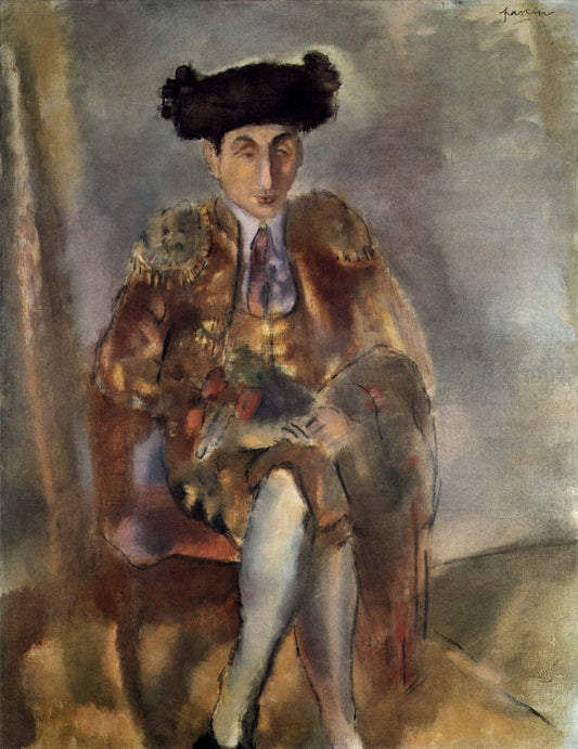 Jules Pascin - Alfred Flechtheim as a Toreador 1927 | Dimensions 4460 x 5780 pixels