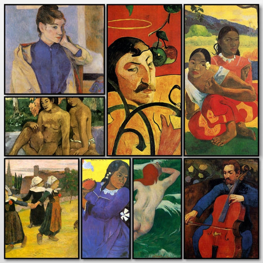 Paul Gauguin Public Domain Images to Download | A snapshot of some of the images