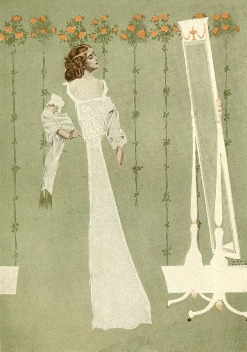 The Gorgeous Isle 1908 - Clarence Coles Phillips - 4 images | Dimensions 1776 x 2528 pixels