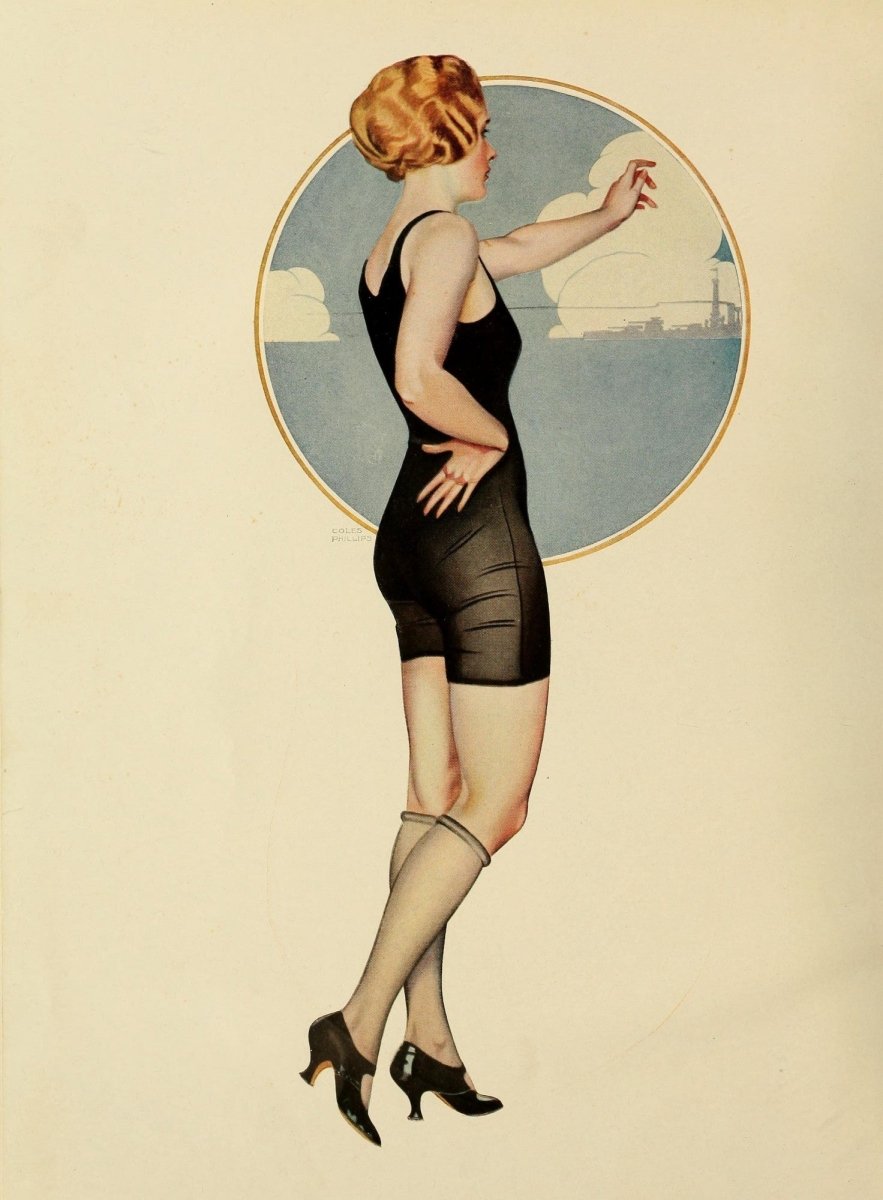 Coles Phillips Lucky Bag Images 1921-22 - C. Coles Phillips | Dimensions 2854 x 3878 pixels